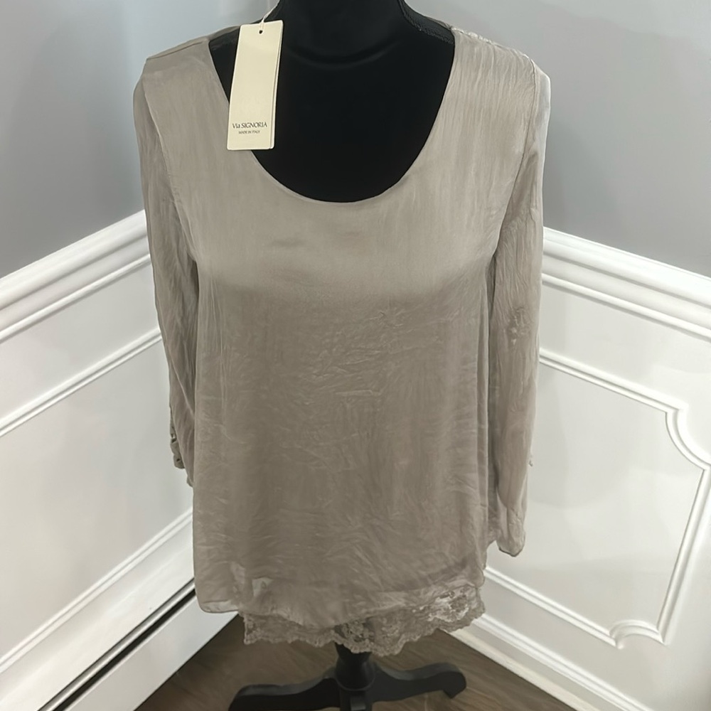 Via Signoria M Made is Italy Top NWT